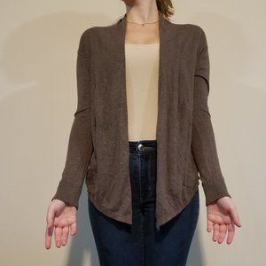 Simple brown cardigan